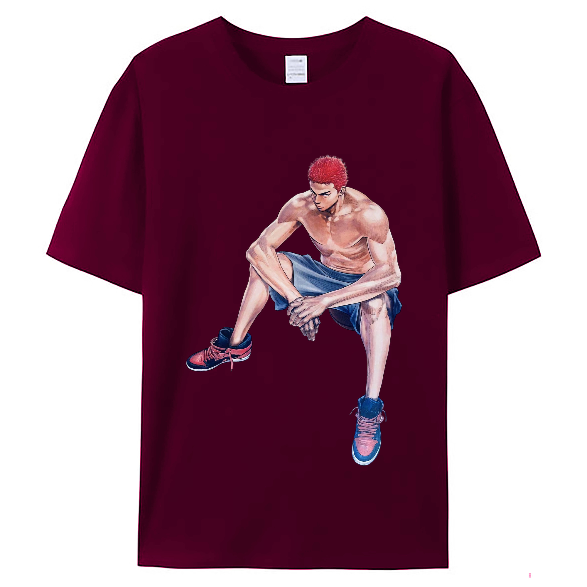 （画像用） SLAM DUNK／スラムダンク レディースカジュアルプリントTシャツ（綿100％）